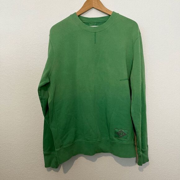 Ovadia & Sons New York Green Crew Neck Pullover Sweatshirt Men's Size Medium